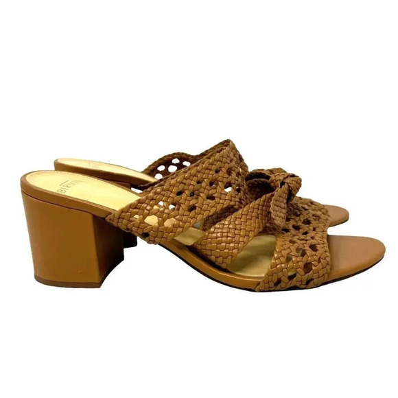 Alexandre Birman Women's brown Clarita Woven Leather Mule Sandals size 41 11 - Picture 14 of 14